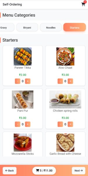 POS Billing & QR Ordering